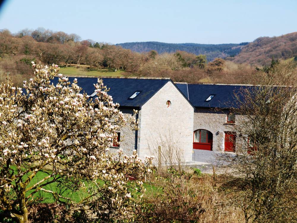 Cottages for large group rental in Llandovery, Carmarthenshire